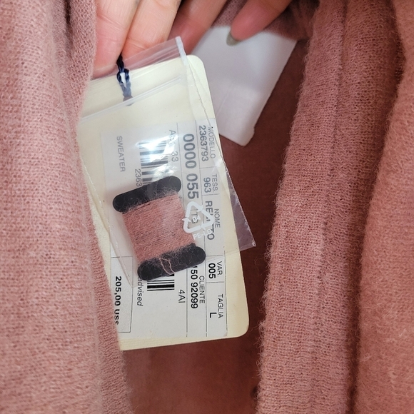 Marina Rinaldi Alpaca Blend Mock Neck Sleeveless Top Large Vintage - Picture 6 of 17